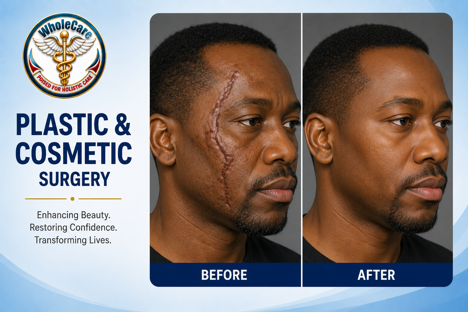 plastic and cosmetic surgery wholecare hospital bauchi